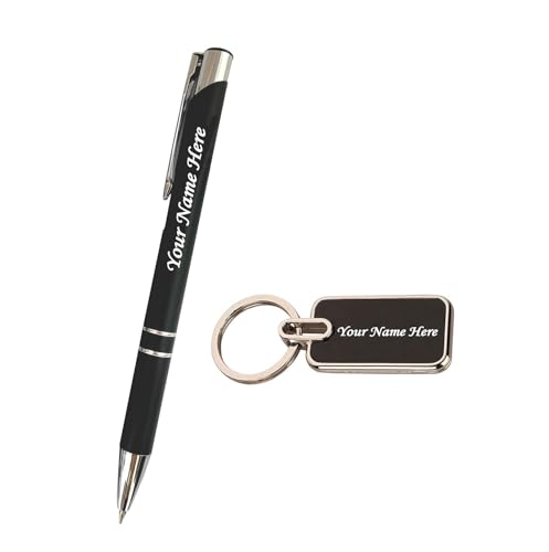 Image of Personalized Diary, Metal Pen & Keychain Set | Size A5-192 Page Writing Journal | Engraved Gift Set for Office, Corporate Events, Diwali, Christmas & Special Occasions