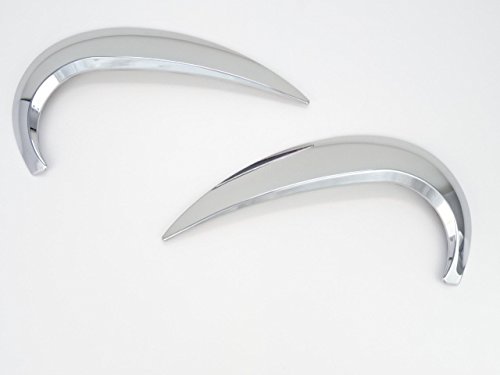 VW ザ・ビートル アイブロウ 左右セット 塗装済み 黒