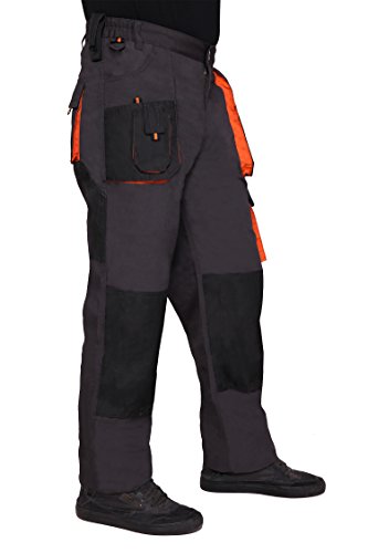 Foto von ART.MAS Arbeitshose Multifunktion Bundhose Cargo Handwerker Graphit 270g/m2, Classic, Gr. 46-60 (48, Graphit)