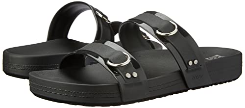 Sandália Intensa Slide, Zaxy, Feminino, Preto, 36