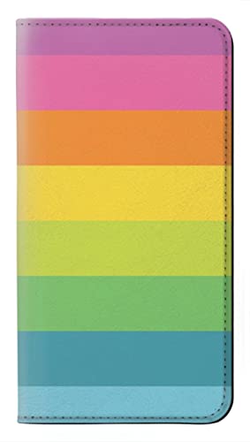 Etui Samsung Galaxy S26 Plus en cuir à motif arc-en-ciel