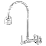 Torneira Com Adaptador De Filtro e Maquina De Lavar Cromada, Torneira Flexivel Gourmet Filtro