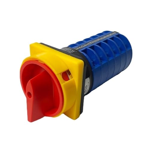Interrupteur à cames 6 pôles cadenassable avec bouton d'arrêt LW26GS - 2