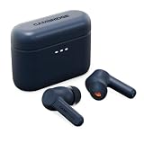Cambridge Audio Melomania A100 SE – Auricolari true wireless con cancellazione attiva adattiva del rumore, Bluetooth aptX™ lossless, Dolby Audio, fino a 39 ore di batteria con custodia – Blu