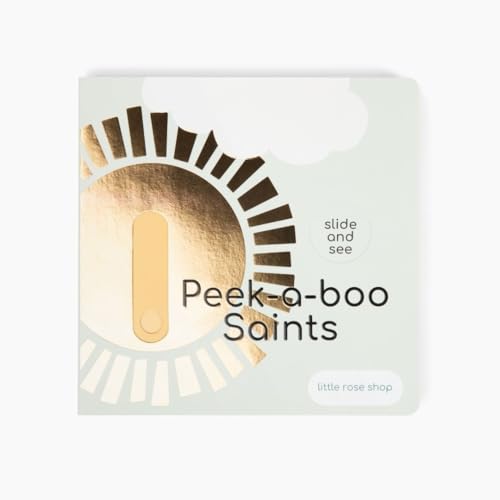 Image of Peek-a-Boo Saints Catholic Board Book - Fun & Educational Religious Book with Rhyming Text - Catholic Prayer Book for Kids & Family - Ideal Gift for Christmas, Easter, Advent and Saints Day