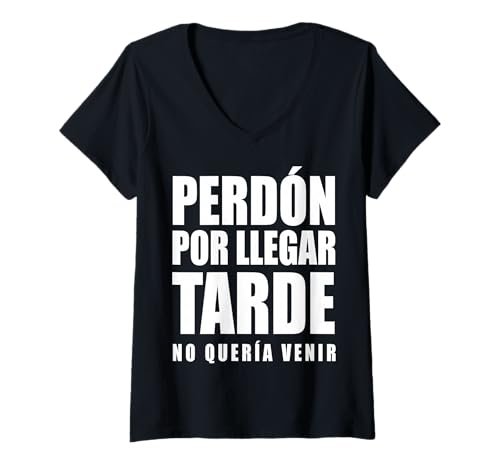 Damen Mexicans Sarcastic Parody Mexican Funny Saying Spanish T-Shirt mit V-Ausschnitt