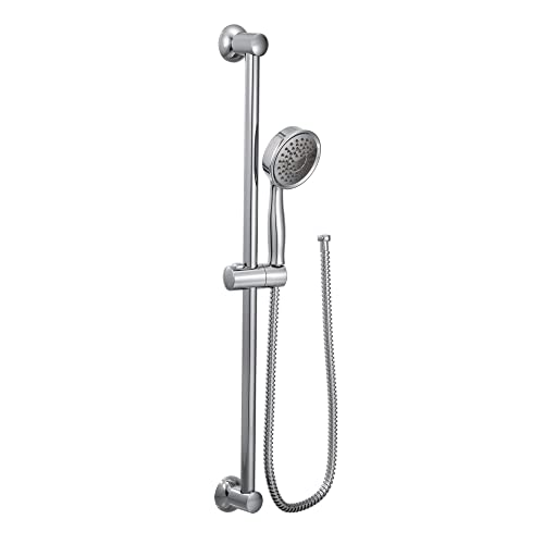 Moen Chrome Eco-Performance Single Function Handheld Shower With 24-Inch Slide Bar, 3668Ep #TOP2