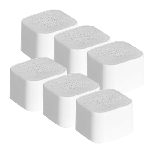 ULTECHNOVO Caja Desodorizante para Refrigerador 6 Unidades, Ambientador Carbón Activado, Eliminador de Olores de Nevera y Armarios, Caja Purificadora de Aire Antiolor y Antihumedad para