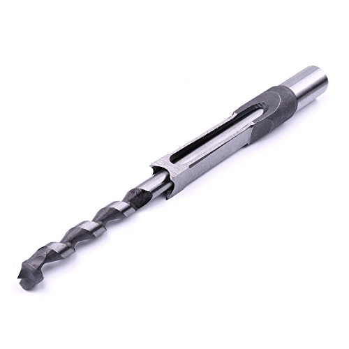Atoplee 1pcs Woodworker 1/2 Inch Square Hole Drill Bits Mortising Chisel Set, Mortise Chisel & Bit Set