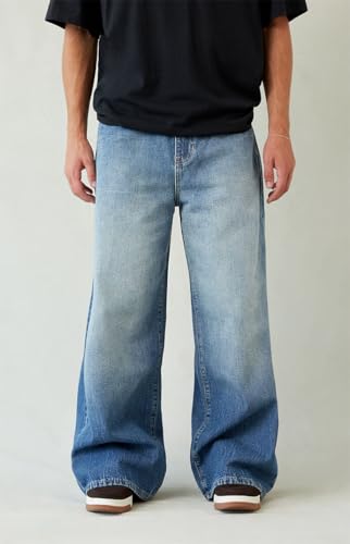 PacSun Men's Ryder Ultra Baggy Jeans Medium Blue3