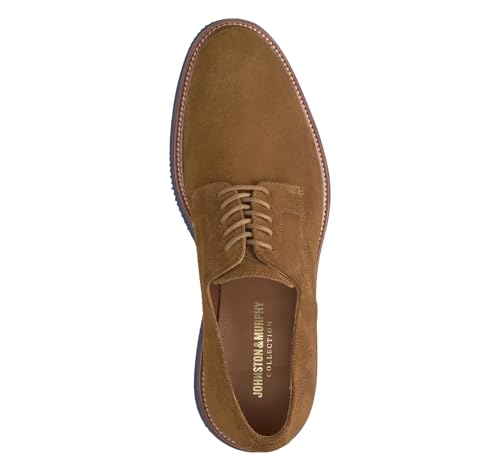 Image of Johnston & Murphy Jenson Plain Toe Lace-Up Dress Casual Shoe