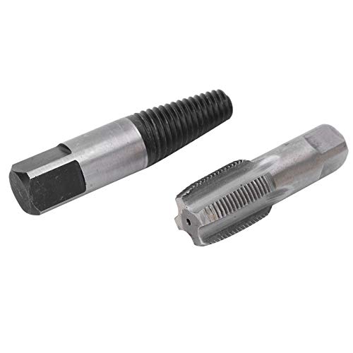 SEAFRONT Extractor de Tornillo Dañado 3/4 con Altos Brocas de Taladro de Cero de Acero de Carbono Tubo de Agua Tornillo de de Agua Herramienta Adecuada para la Eliminación de Trabajo de Extracción