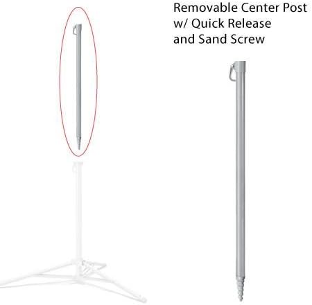 Wondershade Replacement Parts Ultimate Center Post with Sand Screw
