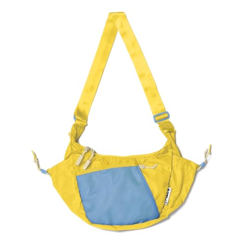 Image of Baboon to the Moon Crescent Crossbody Travel Sling Bag