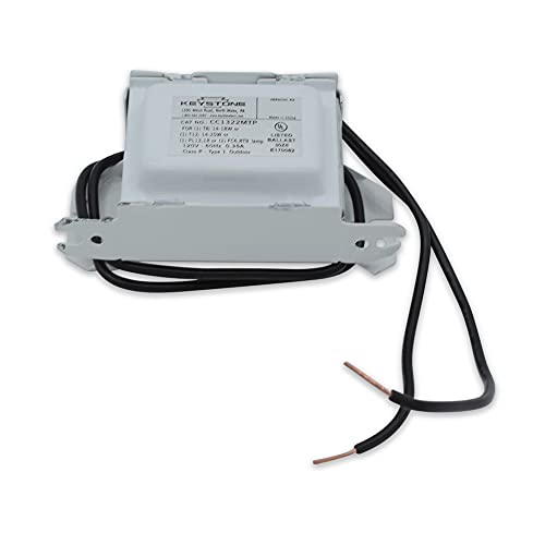 Replacement for Magnatek 89g457 Ballast by Technical Precision - 120V Magnetic Ballast - Rapid Start Fluorescent Light Ballast - Operates 1 T8 and T12 Linear Lamps - 1 Pack