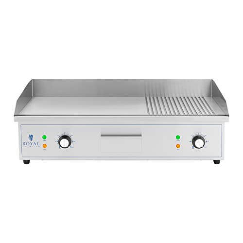 Royal Catering RCPG51-M Elektrische bakplaat 727 x 420 mm Plat 3.000 W Commerciële elektrische bakplaat Elektrische… - Afbeelding 5