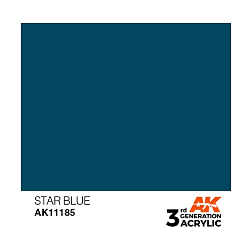 AK Interactive 3rd Gen Acrylic Star Blue 17ml