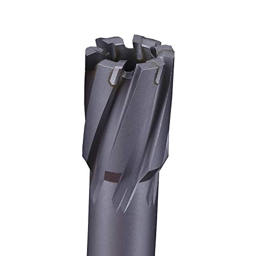 High Speed Steel Cut Cyclone Annular Cutter Metal Stainless Steel Mag Drill Bits Kit for Magnetic Drill Cutting Depth 35mm Cutter Diameter 15mm