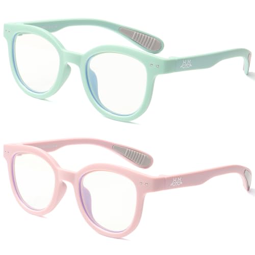 Image of EYEBUDDY Blue Light Glasses for Kids Boys Girls,Computer Gaming Bluelight Glasses,Fake Glasses for Ages 2-12