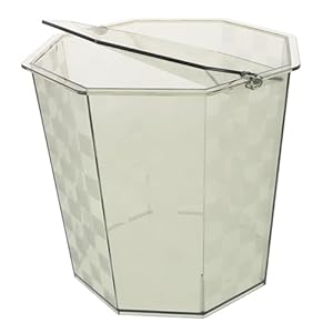 TIDTALEO Eleganter Tischabfalleimer mit Deckel