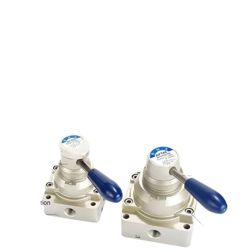Válvula giratoria manual 4HV330-08 de 4/3 vías para control neumático estable 8