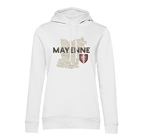 Sweat-shirt Mayenne 53 haut de gamme carte de Laval
