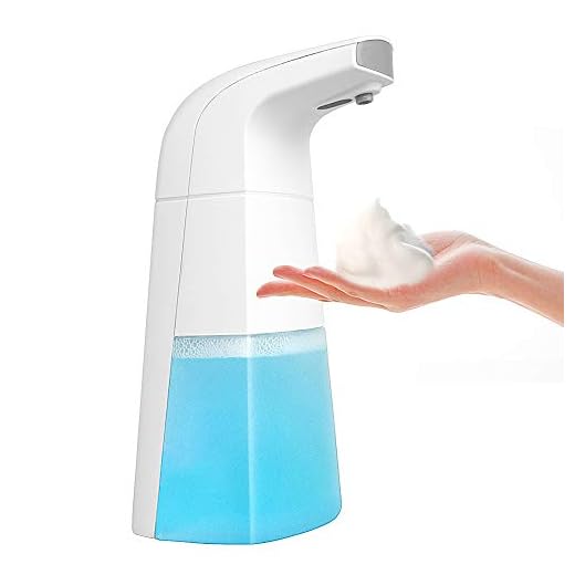 Automatic Touchless Foam Soap Dispenser - Sensor Liquid Dispenser IP65 Waterproof, Electric Soap Dispenser for Kids,Adults, Kitchen