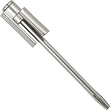 Rok Hardware Heavy Duty Metal Hinge Pin Stop, Fits All 3-1/2" 89mm to 4" 102mm Residential Hinges, Satin Nickel
