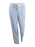 Alfani Women's Knit Super Soft Pajama Pants (S, Blue Cloud Heather)