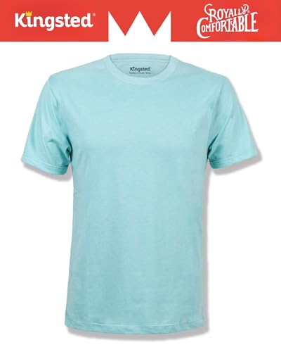 Image of Kingsted T-Shirts for Men Pack - Royally Comfortable - Super Soft Premium Fabric - Well-Crafted Classic Tee
