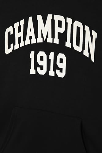 Image of Champion boys Graphic Hoodie Pullover Sweatshirt for Kids With Stylish Embellishments