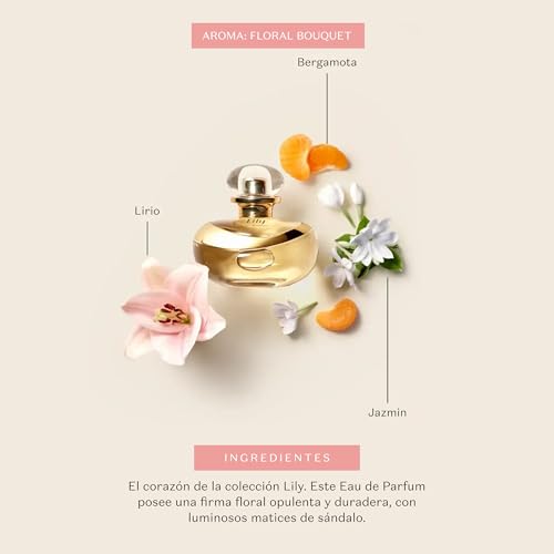 LILY Eau de Parfum 75ml idée cadeau flacon original élégant - 3