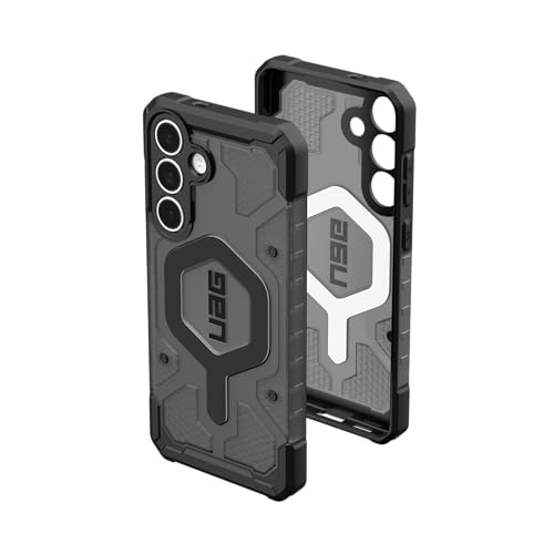 Image of Urban Armor Gear UAG Pathfinder Clear Rugged Military Grade Dropproof Impact Resistant Protective Case /Cover Designed for Galaxy S25 FE 5G (2025), Magnetic Charging Compatible - Ash /Black