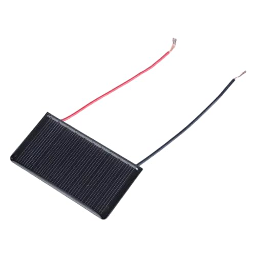 Paneles solares eficientes de 5 V y 60 mA, módulos solares de 68 x 36 mm, placa solar fácil de transportar para una solución de carga sostenible y