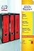 Produktbild Avery Zweckform© L4752-20 Ordner-Etiketten, 61 x 297 mm, 20 Blatt/60 Etiketten, rot