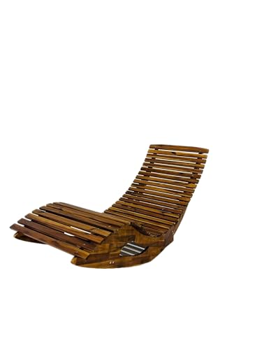 PRESTIGE HOME LIVING OUTDOOR Ergonomische Schwungliege aus...