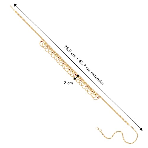 Image of Peora Bridal Jewellery Set Gift for Women