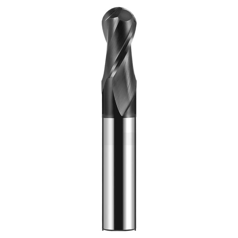 Fresa de extremo bola en carburo de tungsteno HRC65 con recubrimiento nano industrial