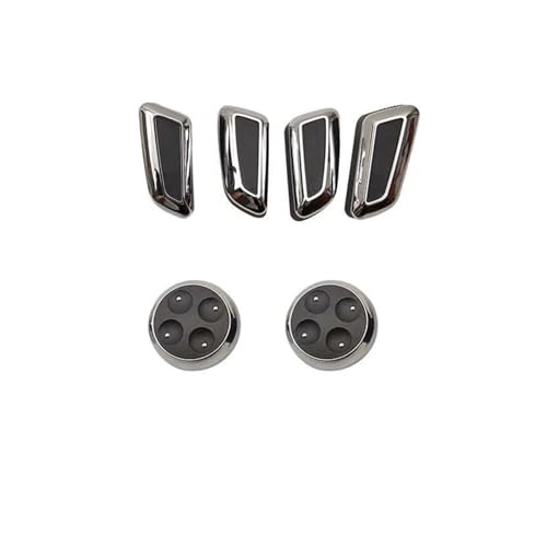Embellecedor interruptor asiento Audi A4 B8 A6 C6 Q5 evita desgaste 1