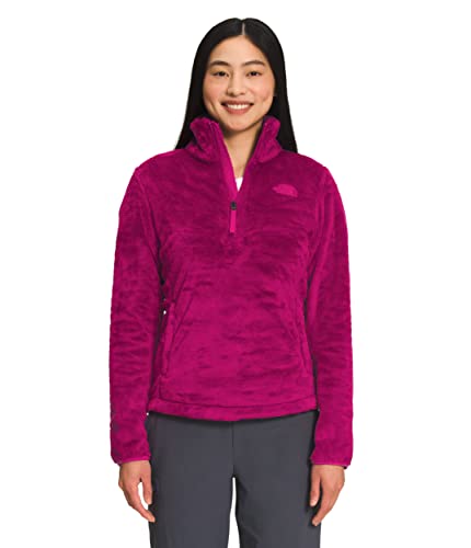 The North Face Osito Pullover mit 1/4-Reißverschluss, fuchsia pink, M