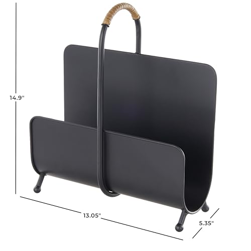 Deco 79 085823 Metal Modern Magazine Holder thumb #2