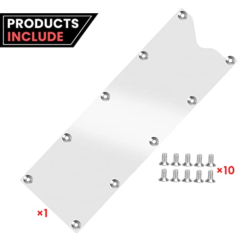 Ls Gen 3 Valley Pan Cover Plate Endxedo Low Profile Custom Knock Sensor Lsx Ls1 Lm7 Lr4 Lq4 Ls6 L59 Lq9 Lm4 L33 Silver #TOP1