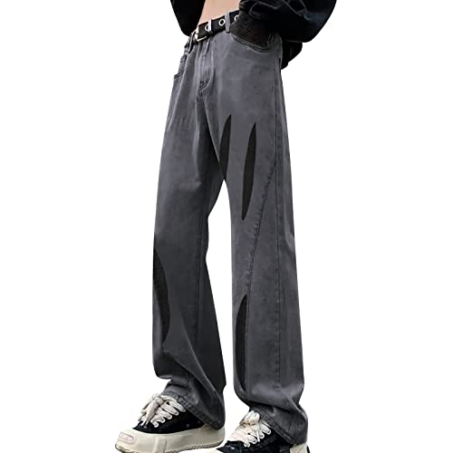 Jean streetwear homme pour résoudre le manque de confort avec une coupe droite authentique