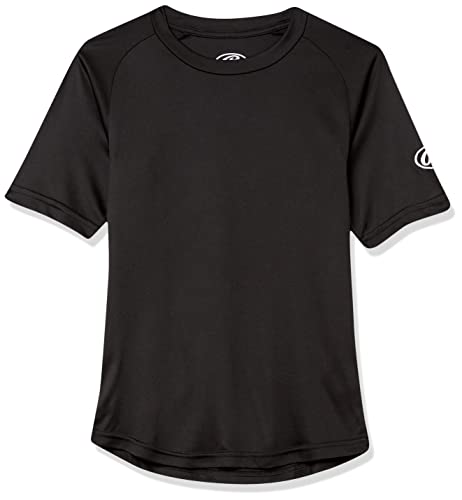 Image of Rawlings | Boy's Athletic Tech Short Sleeve Shirt | Youth Sizes | Multiple Colors