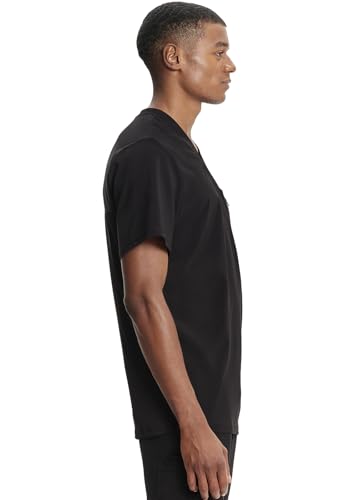 Image of Cherokee Infinity Mens Scrubs Top V-Neck Modern Fit 2 Pocket 360 Stretch