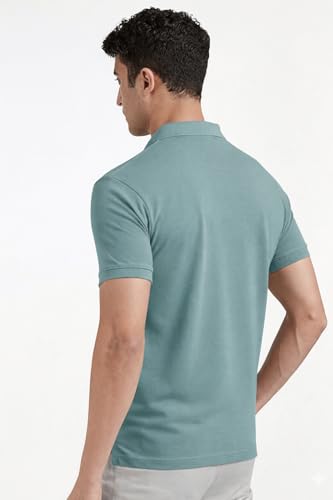 Image of Men's Plain Polo Neck T-Shirt | Comfortable | Stylish Casual & Smart Wear | Half Sleeve | Regular Fit