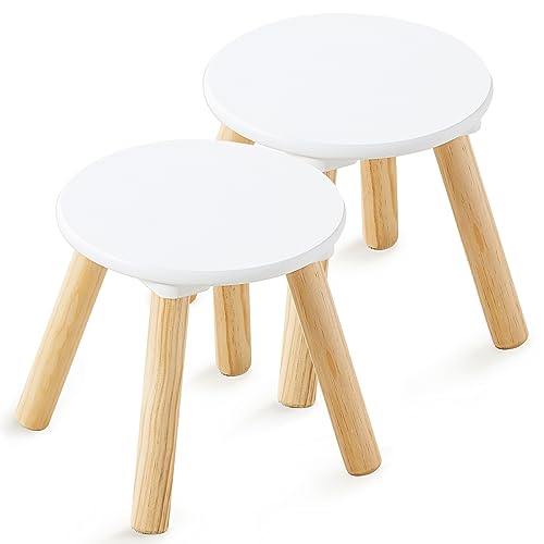 Snapklik.com : Beright Wooden Step Stool For Kids, Childrens Stool