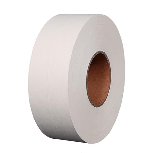 SopimusZ 50MM*75M Papier Fugendeckstreifen Papier-Bewehrungsstreifen Reißfest,Fugenband für Gipskartonplatten im Trockenbau