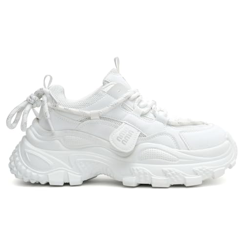 Image of CASSIEY Chunky Sneakers for Women | Lightweight & Comfortable | Gymwear & Casual Outfits