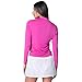 Lucky In Love Women's Free Play Zip Long Sleeve Mulberry